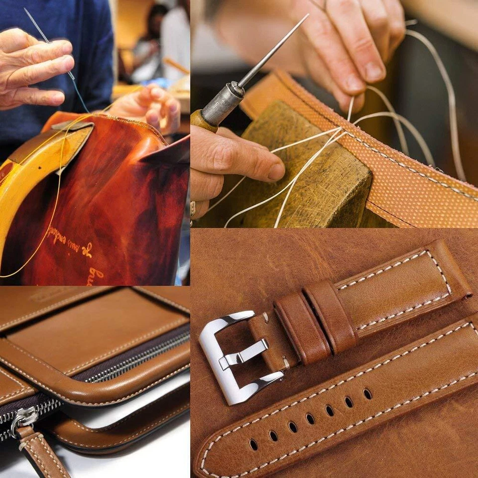 24 Colors Waxed Thread Leather Sewing ThreadHand Stitching Thread for Hand Se... - Image 4 of 4