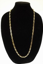 NEW MICHAEL KORS GOLD TONE CHAIN LINK LONG NECKLACE MKJ1944