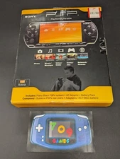 Sony PlayStation PSP 2001 Black Handheld System CIB BOXED