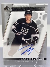 22-23 Jacob Moverare /999 #162 Los Angeles Kings SPA Future Watch Auto
