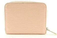 Louis Vuitton Pink Epi Leather Zippy Coin Compact 6LK0125
