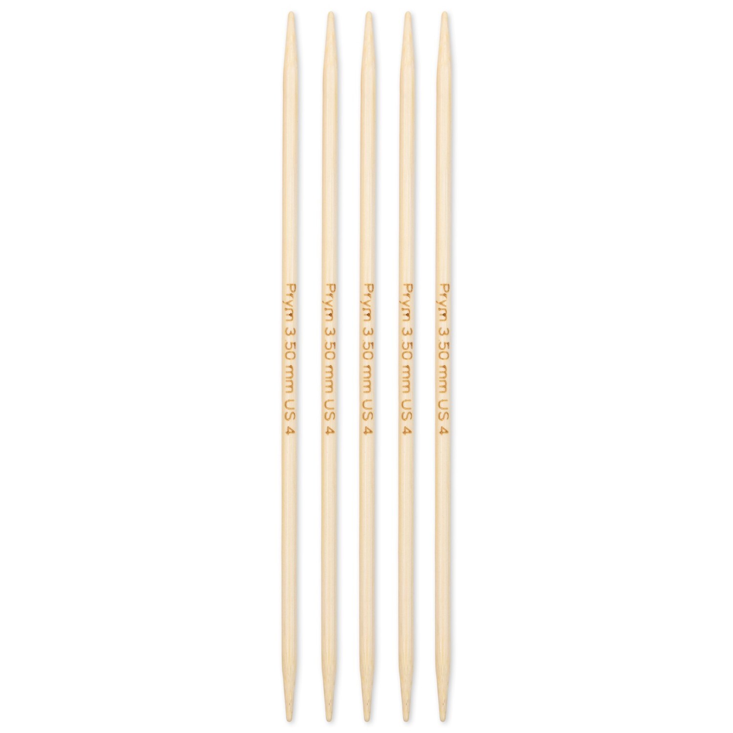 Bamboo Knitting Needles by Prym | Size: 3.5mm/15cm