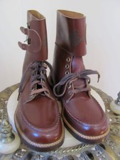 Preços baixos em Botas Marrom Calçados Vintage década de 1950 para