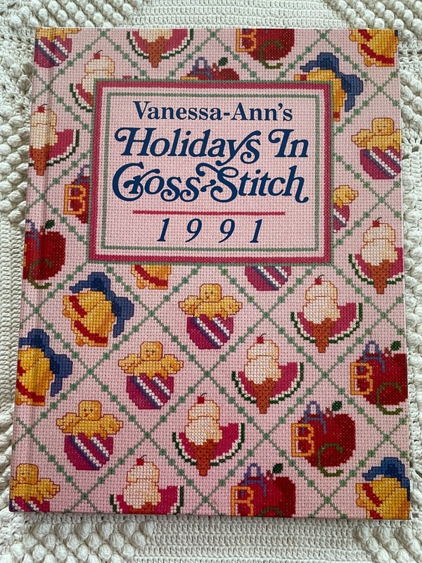 Cross Stitch Vanessa-Ann's Holidays in Cross-Stitch Patterns Book Vintage 1991