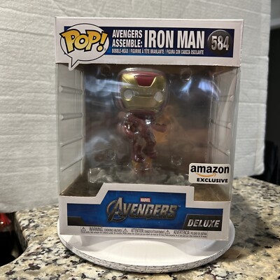 Funko Pop Avengers Assemble Iron Man 6 inch Action Figure - 45610 MARVEL AMAZON
