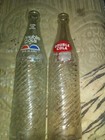 Lot Of 2 Vintage 16 Oz Double Cola Bottles — photo 1