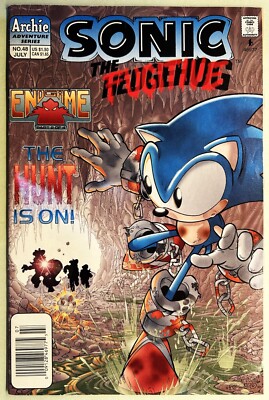 SONIC The HEDGEHOG 1997 Comic #48 END GAME 2 of 4 KNUCKLES Bagged & Boarded VF
