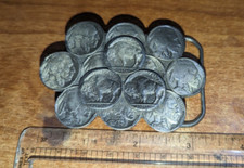 Buffalo Indian Head Nickel Belt Buckle 1988 332 Great American Buckle Company