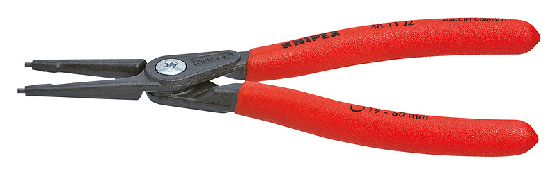 Knipex 48 11 J1 Precision Internal Circlip Pliers 12mm - 25mm 75078