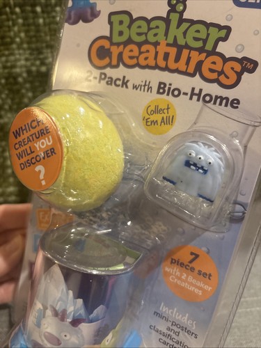Learning Resources 7 Pc Set BEAKER CREATURES 2-Pack w/ Bio-Home LER3815 NEW - Picture 3 of 11