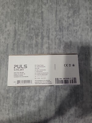 CT5.241 PULS POWER SUPPLY