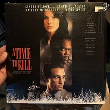 A Time to Kill Laserdisc, 1996 Sandra Bullock John Grisham Samuel Jackson