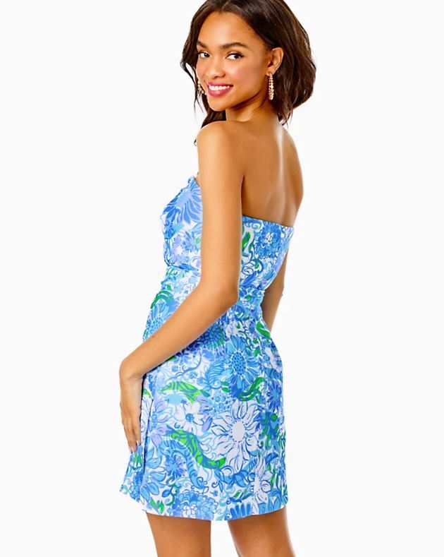 (取寄) リリー ピュリッツァー レディース カイロ ストラップレス ストレッチ バスター トップ Lilly Pulitzer women Kylo Strapless Stretch Bustier Top Fauna Women's Lilly Pulitzer Kylo Strapless Stretch Bustier Top