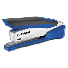 Blue Stapler PaperPro Bostitch One Finger Technology 28 Sheet Capacity