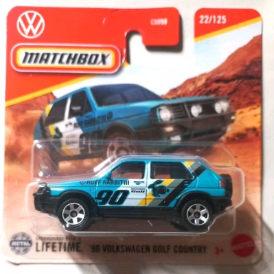 Matchbox -  1990 VW/Volkswagen Golf Country - OVP - 2025 - #22/125 - Kettensäge - Bild 1 von 2