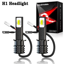 H1 Led Headlight Bulbs Kit High Low Beam Xenon White 6000k Bright