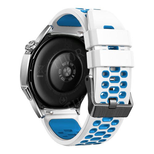 Silicone Sports Watch Band Strap For Samsung/Huawei/Garmin/Huami Bracelet 22mm - Picture 26 of 68
