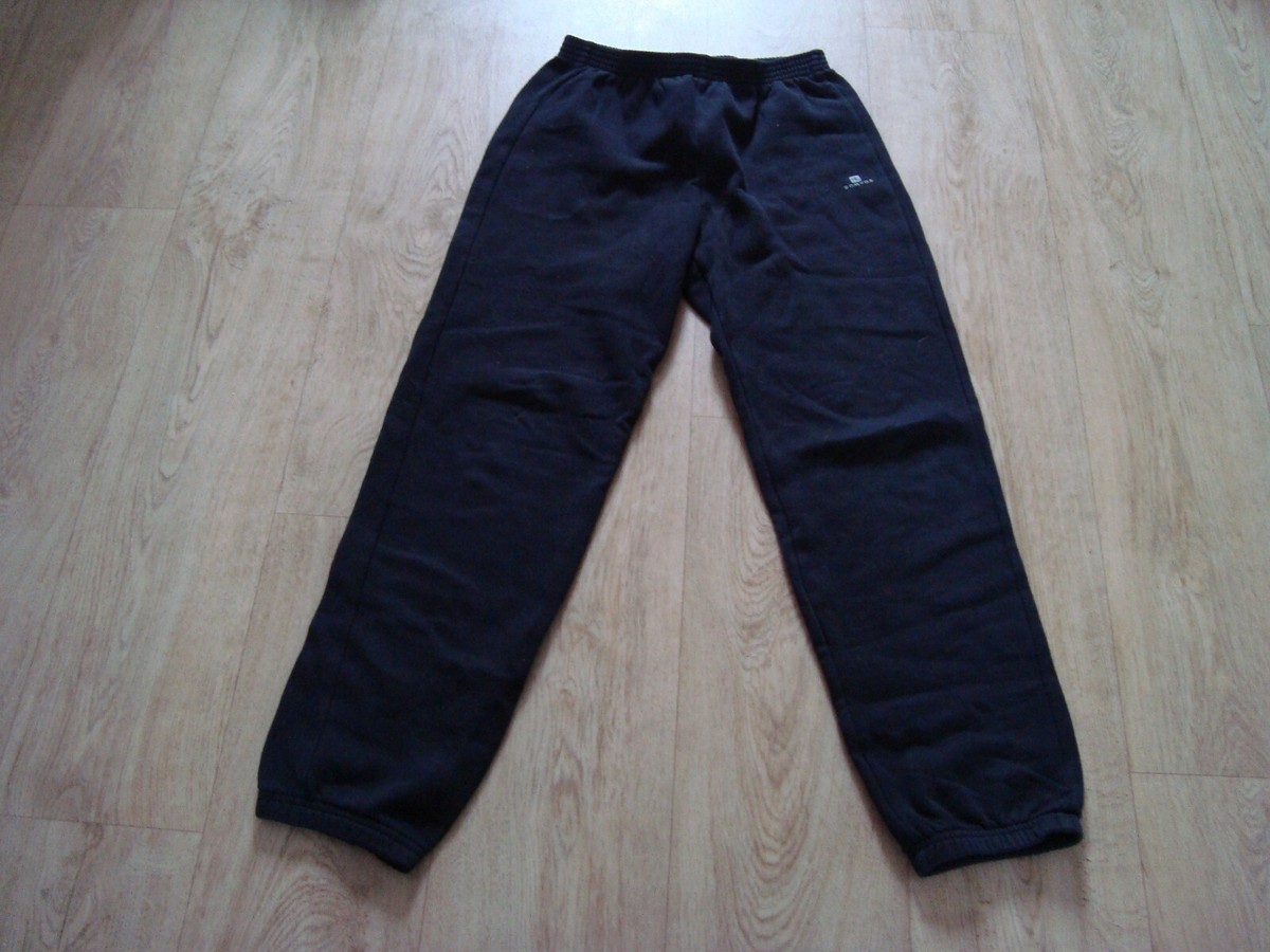 Jungen Sport Trainingshose Fußball Freizeit Hose lang black