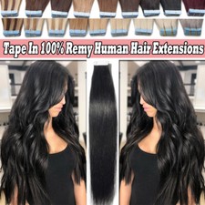 100 Remy Human Hair Tape in Extensions 80PCS SKIN Weft THICK Volume 200G 2.5G/S