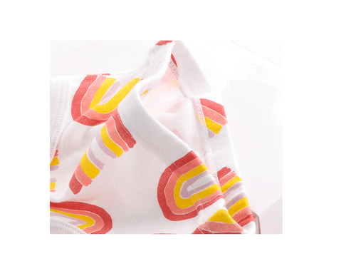 6PC Little Girls' Soft Cotton Underwear Kids Cool Breathable Comfort Panty Brief - Picture 15 of 33