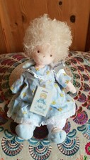 New TY Beanie Baby Doll Angel Angeline German A Story Of Love Plush Soft Toy 10"