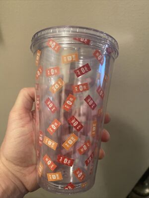 Taco Bell Collectible Mild Hot Fire Sauce Cup Bottle Glass Mug Rare Sold Out New