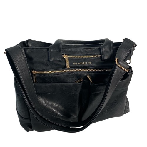 The Honest Company Everything Diaper Bag Black With Rose Gold Luxury WPB72Q - Picture 5 of 11