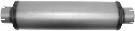 Xlerator 4" Stainless Steel Performance Hi-Flow Diesel Muffler 24" Body - XS2772 - Bild 4 von 7