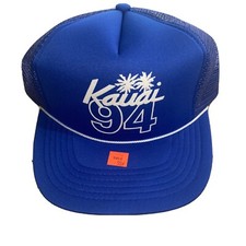 Vintage Kauai 94 Trucker Hat  Hawaiian Headwear