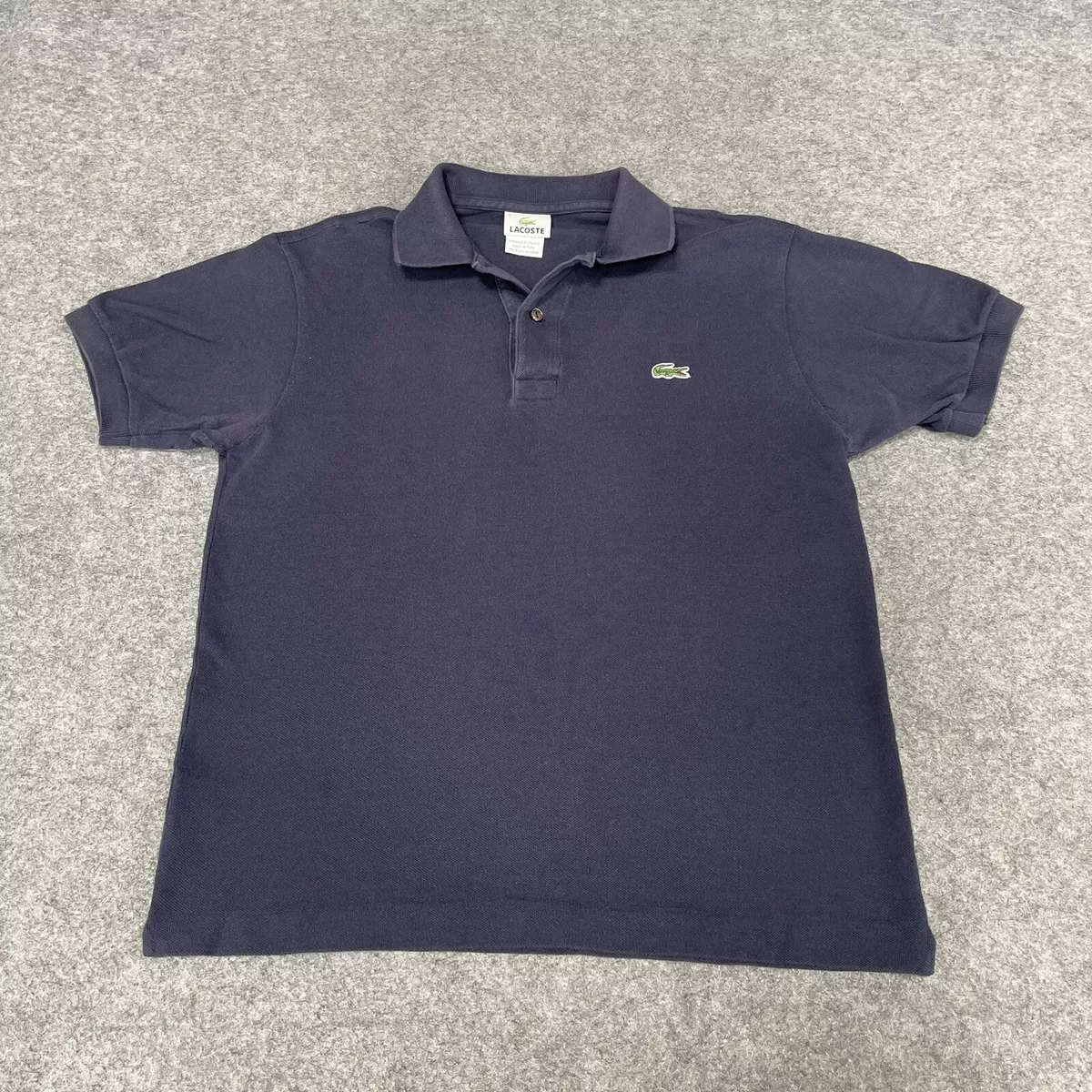 LACOSTE Polo Shirt Mens Small Blue Short Sleeve Size 3 Casual
