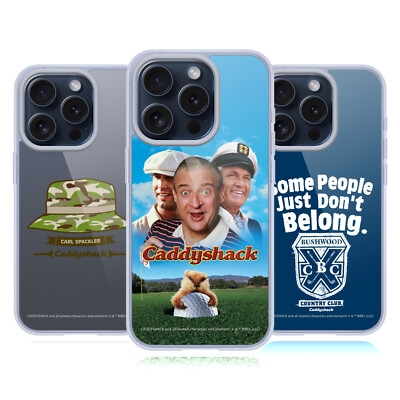 OFFIZIELLE CADDYSHACK GRAPHICS SOFT GEL HANDYHÜLLE FÜR APPLE iPHONE HANDYS