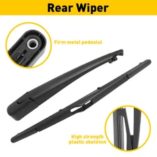 Rear Wiper Blade and Arm for Hyundai Santa Fe 2013-2018 Back Windshield Wiper