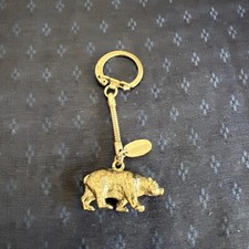 Vintage MAFCO Colorado Small Bear Keychain Made In USA