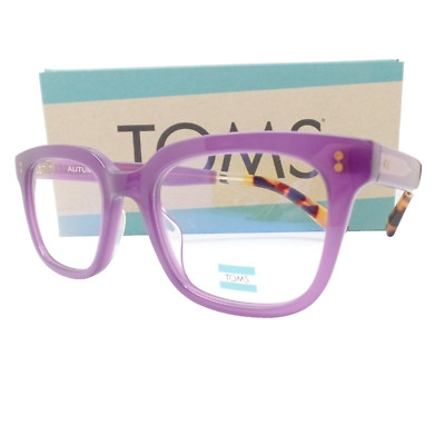 Toms Autumn Elderberry 50mm New Eyeglass Frame Authentic