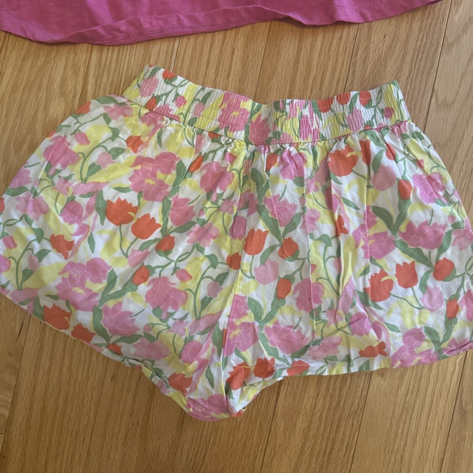 Janie And Jack Mini Boden Floral Top And Shorts Outfit/Set 10 EUC eBay