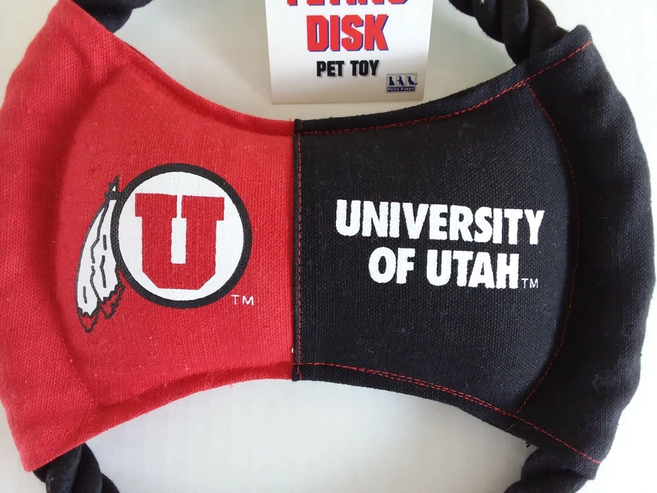 University Of Utah Utes - Disco volador juguete para mascotas (NUEVO) Foto 2 de 4