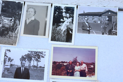 Photograph Picture Family Memories Vintage MCM Family