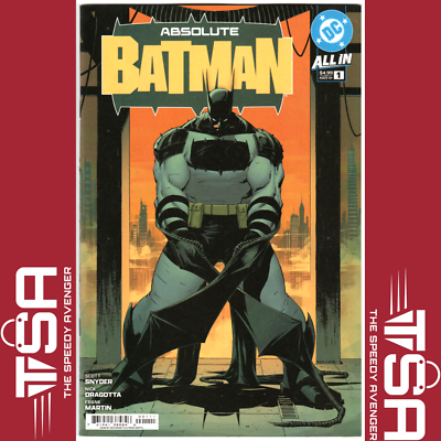 ABSOLUTE BATMAN #1 Nick Dragotta Regular Cover with Free Trading