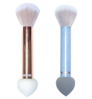 New Cosmopolitan 2 in 1 double ended beauty blending brush 