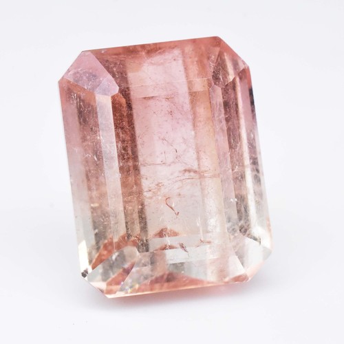 18 Ct Natural Bi-Color Tourmaline Radiant GTL Certified Untreated Rare Gemstone - Picture 4 of 9