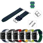 Silicon Replacement Watch Band for Apple Watch Ultra 2 Series 9 8 7 SE 6 5 4 3 2
