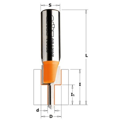 CMT Orange Tools Counterbored Screw Slot Router Bits Carbide Tipped 813.601.11