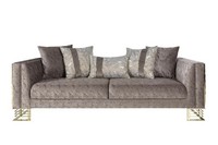 Sofa 3 Sitzer Textil Sofas Couch Polster Garnitur Moderne Couchen Dreisitzer