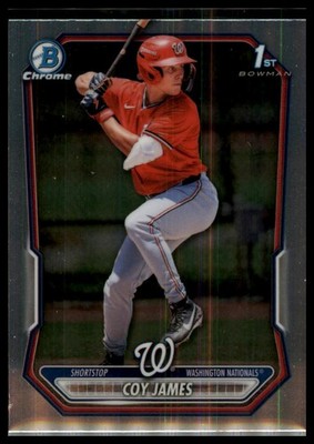 2026 Bowman #BCP-33 Coy James Chrome Prospects