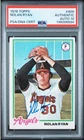 1978 Topps Nolan Ryan Signed Baseball Card #400 PSA/DNA Certified 10 Auto HOF