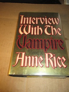 1976 Interview with the Vampire by ANNE RICE First Edition HC Book DJ B116 PB