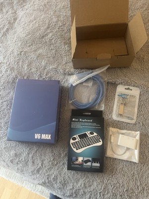 Brand New vSeeBox Vsee V6 MAX Android TV Box + FREE GIFT Mini Keyboard USB CABLE