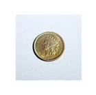 1865 Indian Head Cent, Plane 5, Repunched Date, AUUNC. #1865517