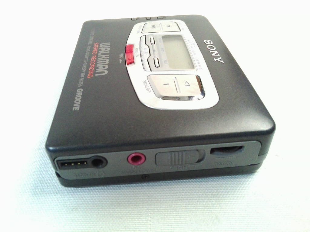 SONY Walkman WM-GX655 Black Portable Cassette Player Recorder