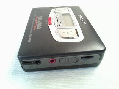 SONY Walkman WM-GX655 Black Portable Cassette Player Recorder
